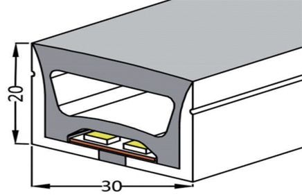 3032 柔性线条灯